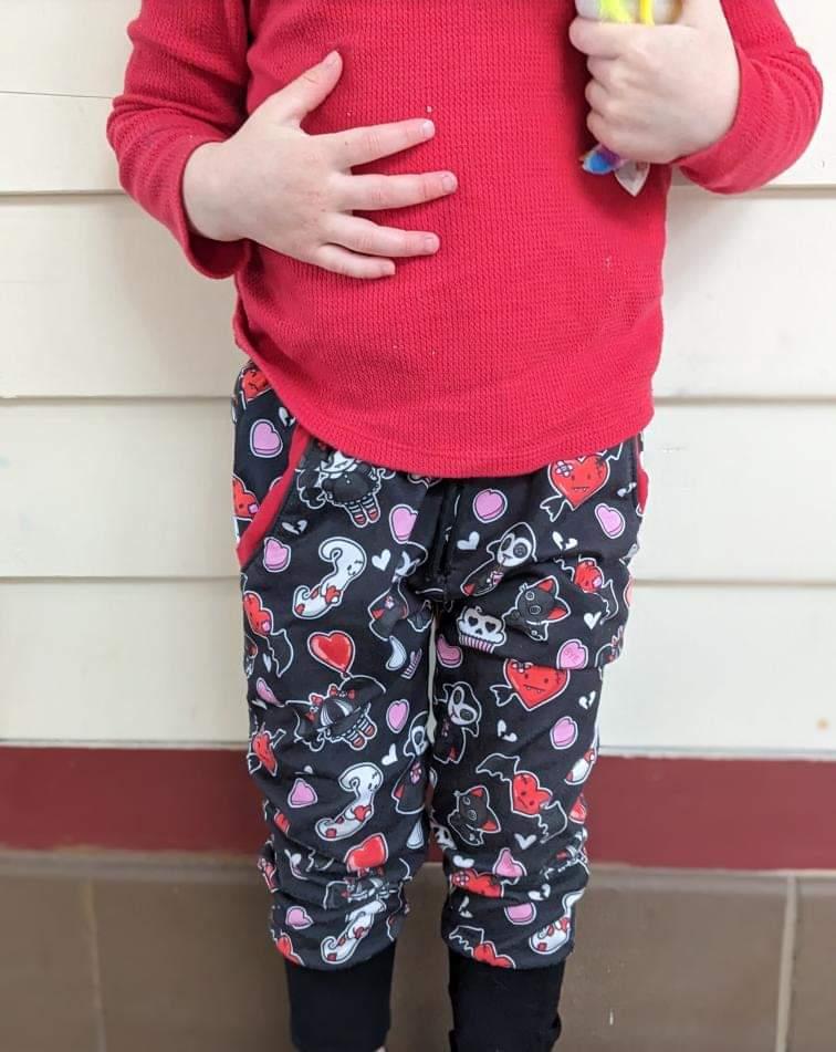 Joggers w/ Pockets - Ray of Pitch Black