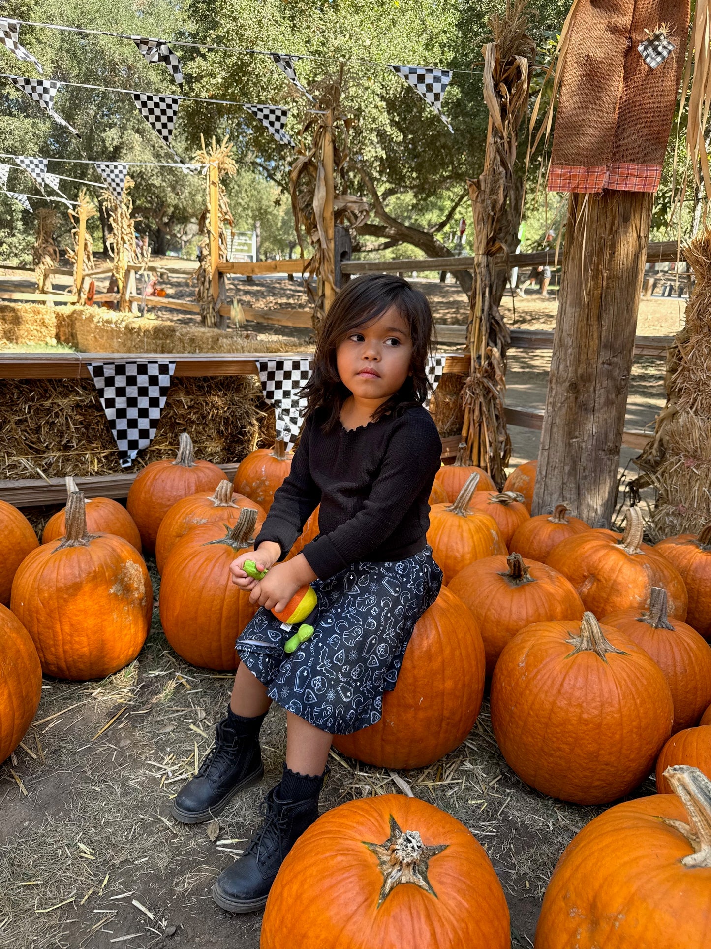 Twirly Skirt - Spooky Kid
