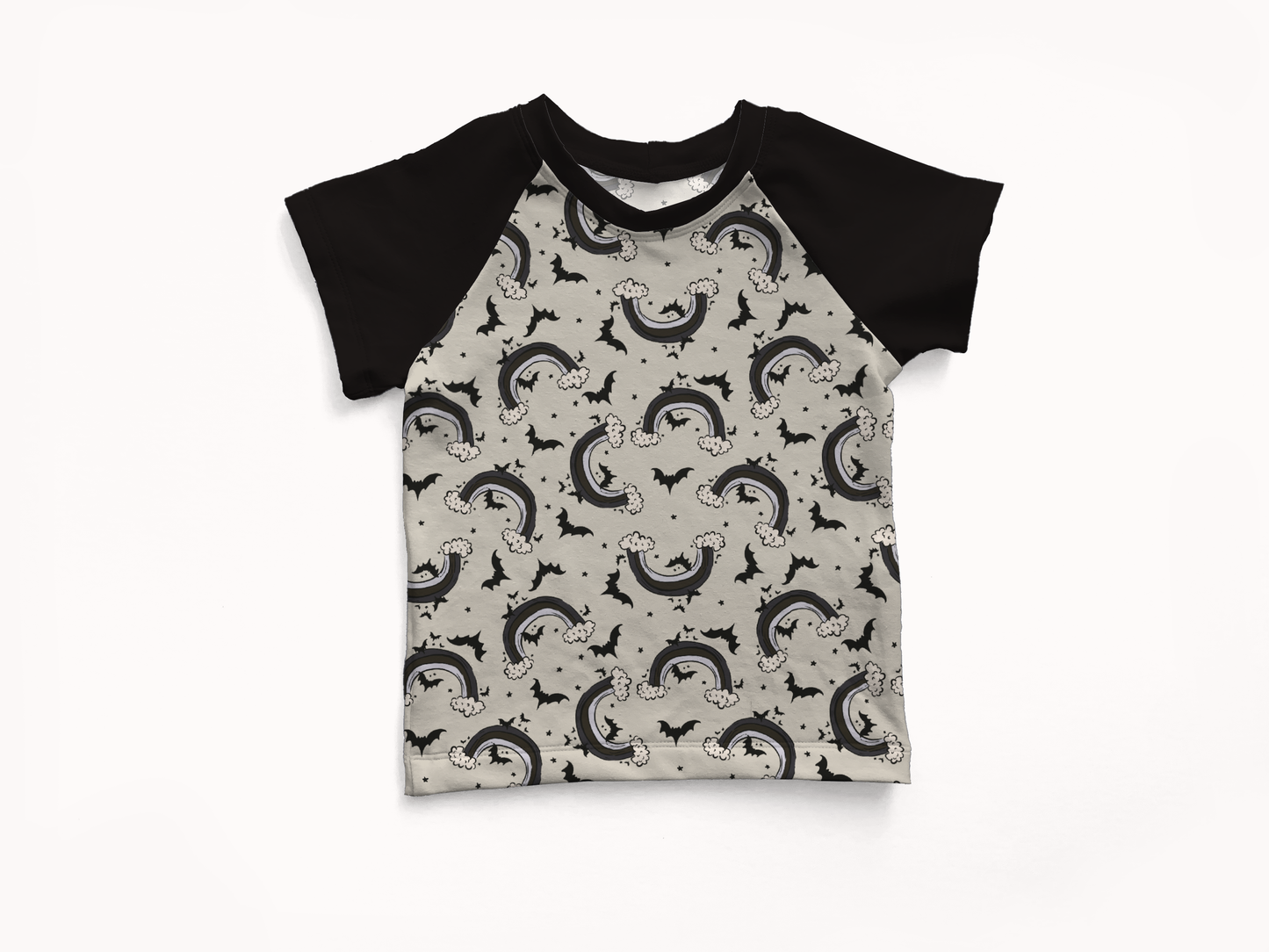 Women - Raglan T-shirts - Ray of Pitch Black