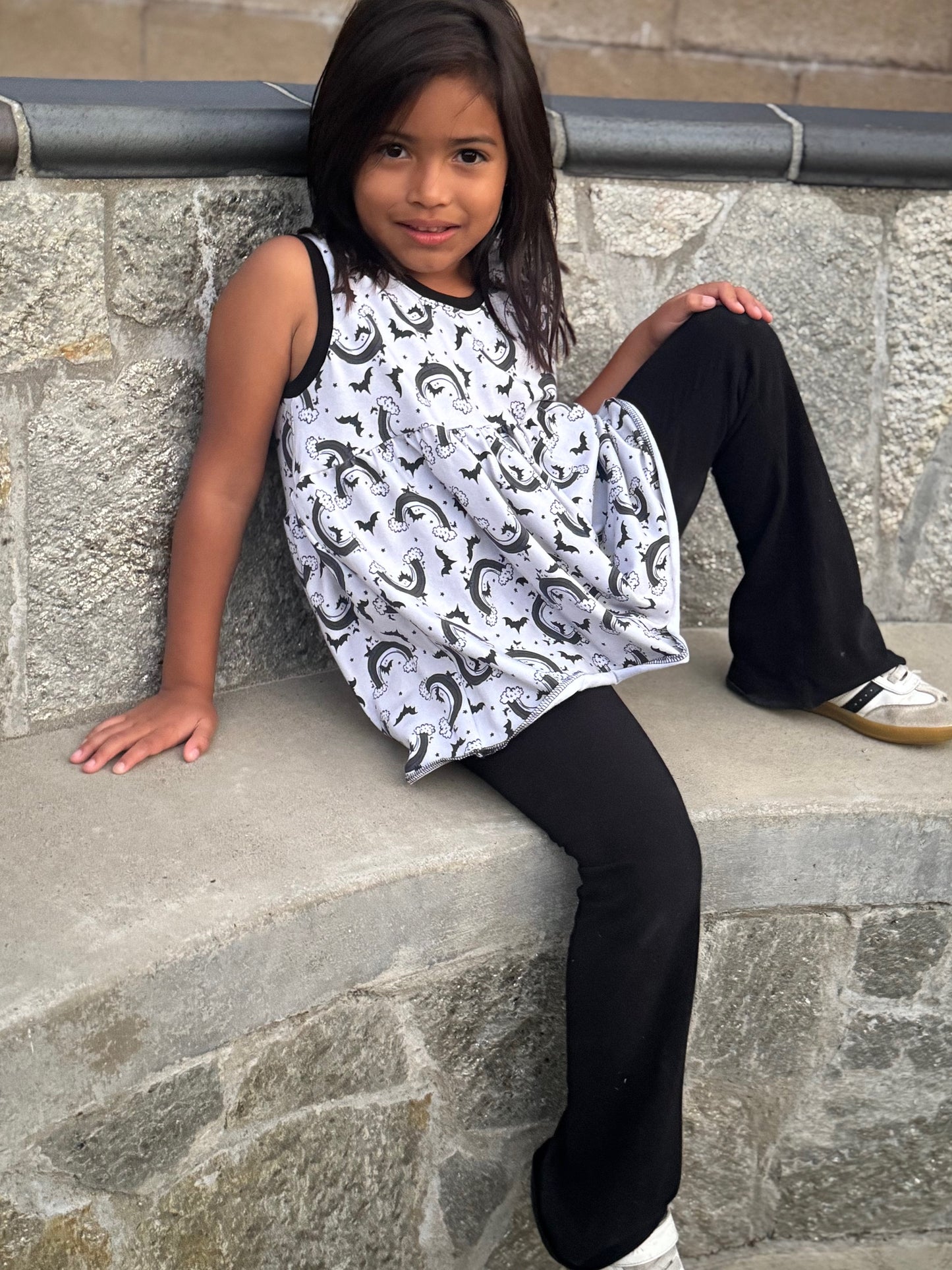 Peplum top - Bats and Baubles