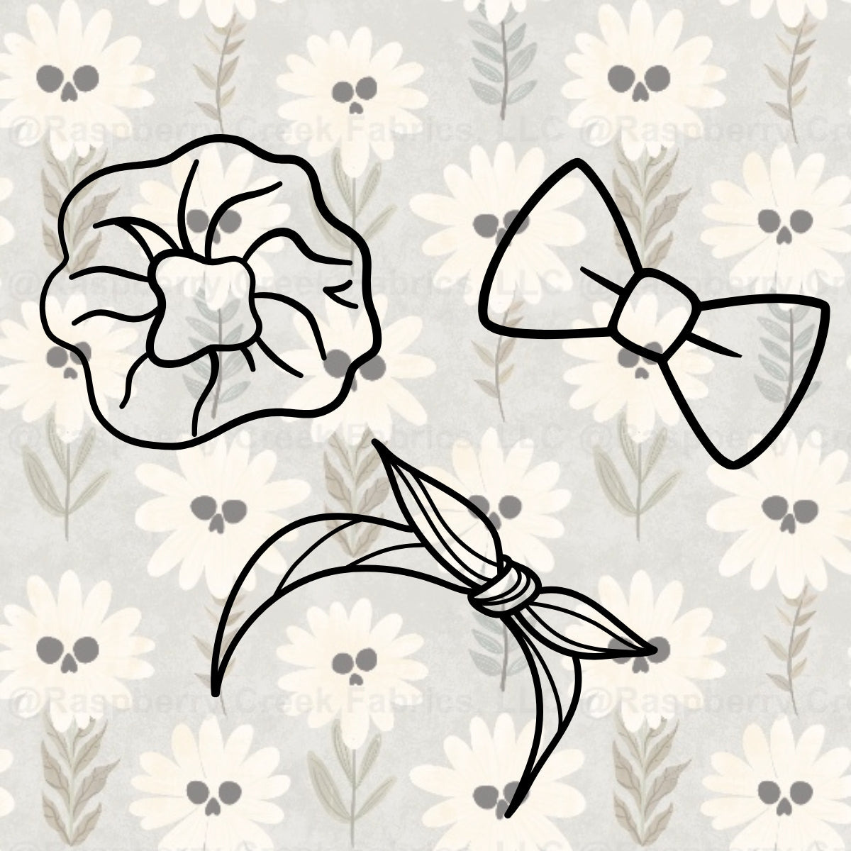 Hair Accs - Autumn Spells - Haunted Daisies