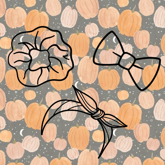Hair Accs - Autumn Spells - Moonlit Pumpkin