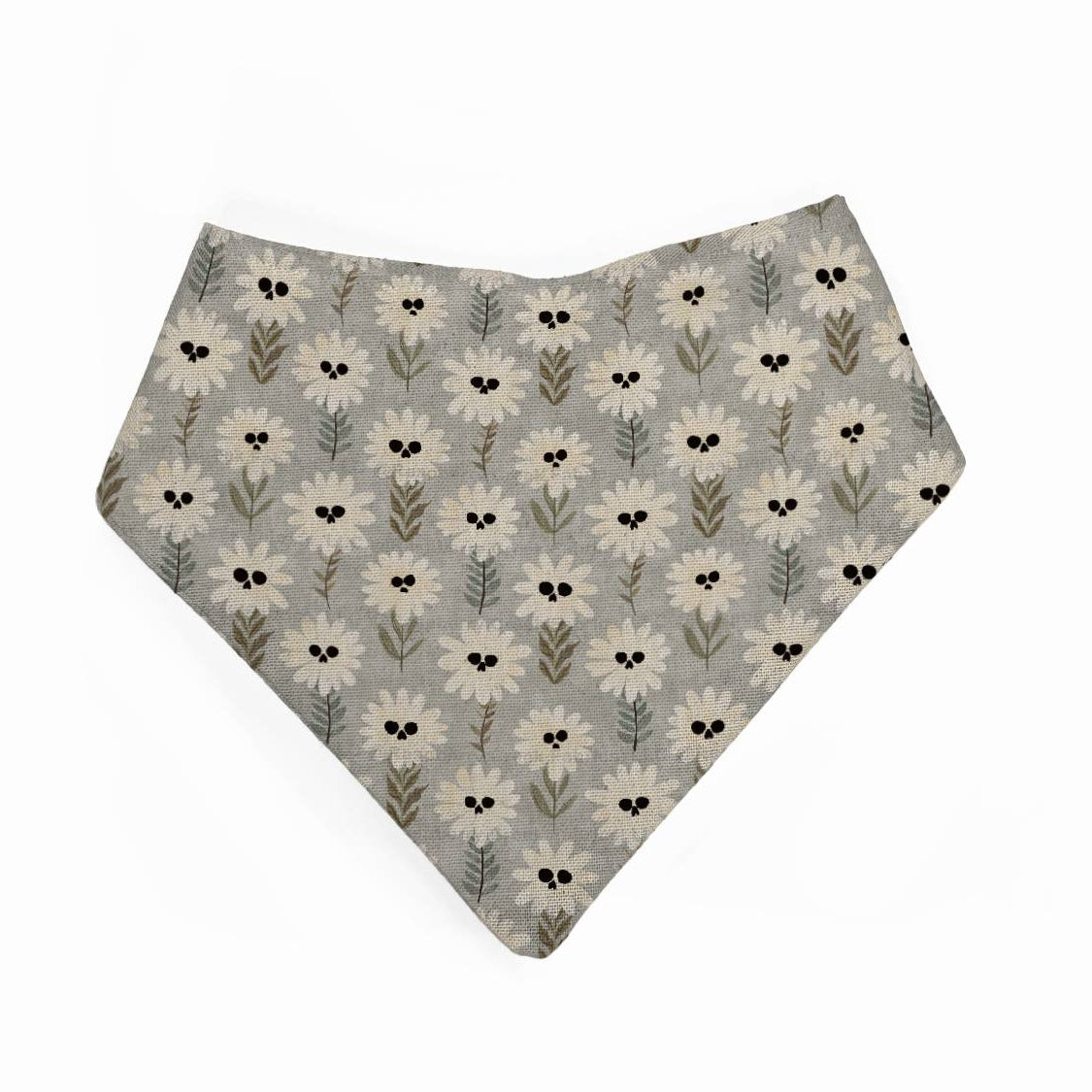 Bandana bibs, feeding bibs - Haunted Daisies