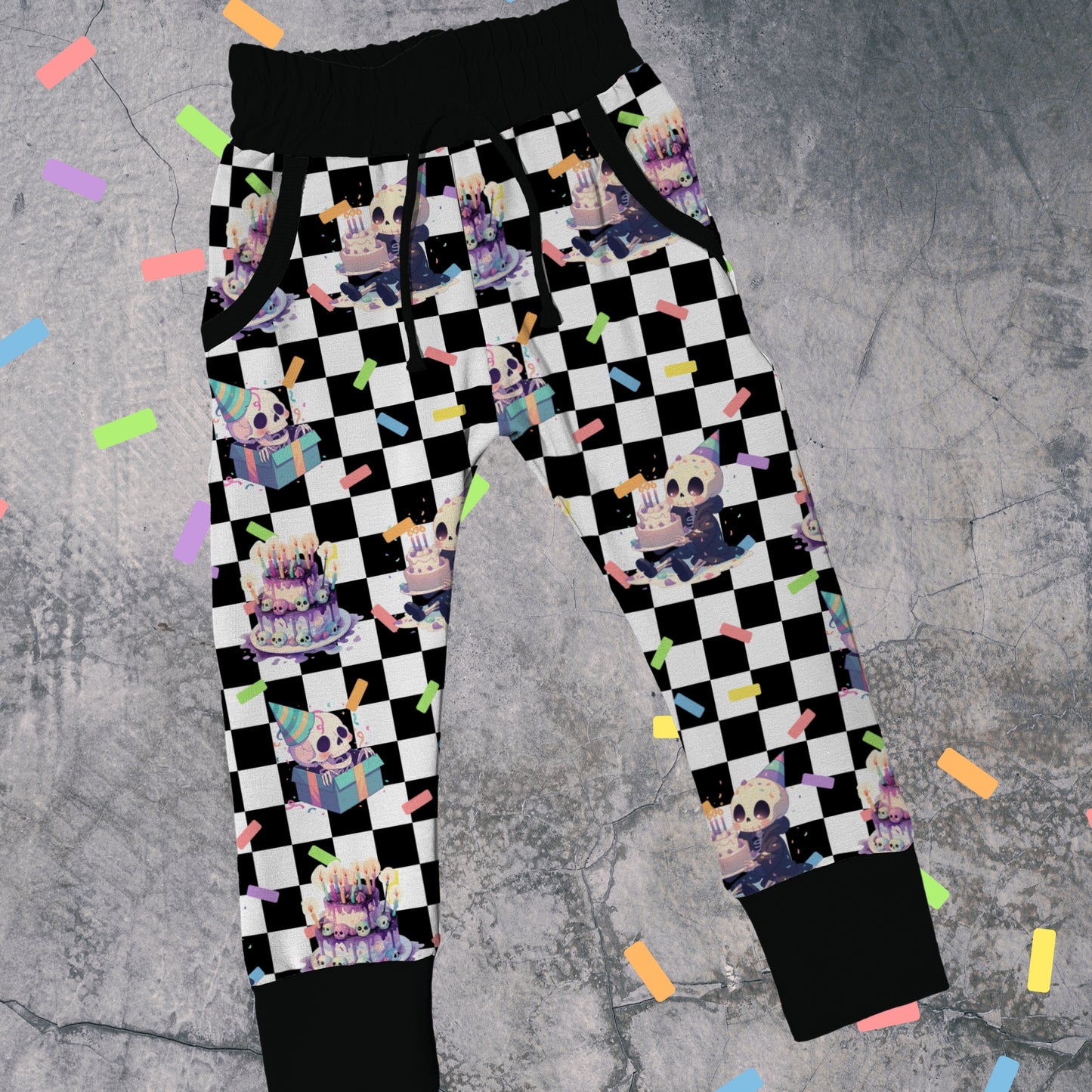 Joggers w/ Pockets - Spooky Birthday