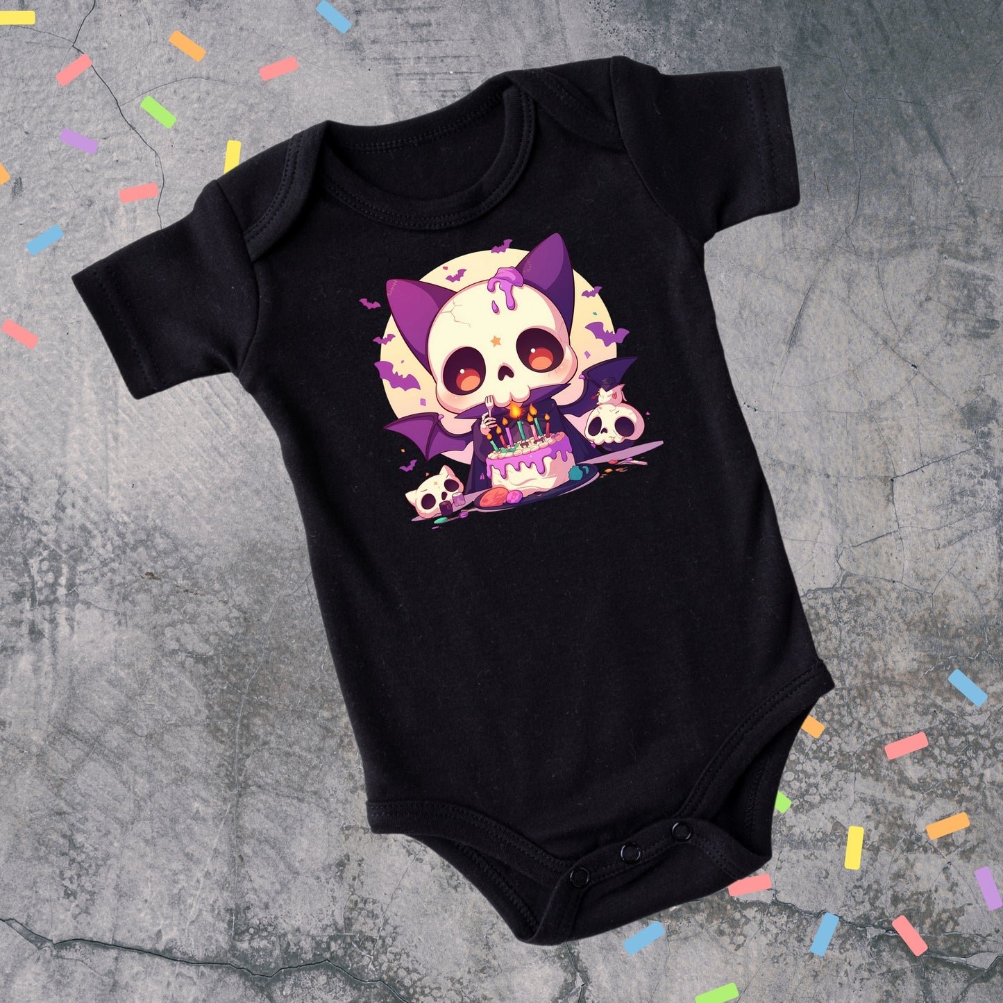 Spooky Birthday - onesies & T-shirts - Kids size - Bats