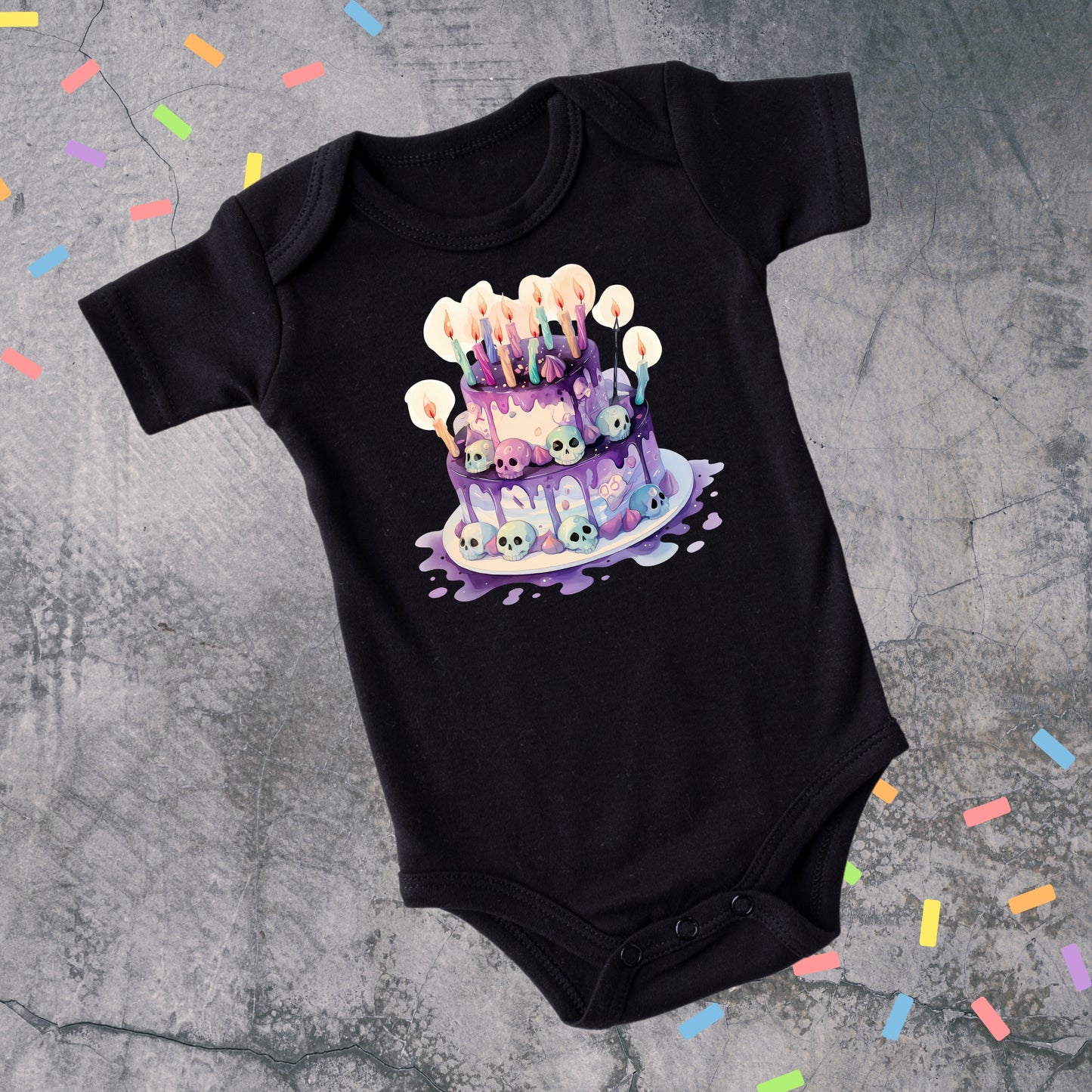 Spooky Birthday - onesies & T-shirts - Kids size - Cake