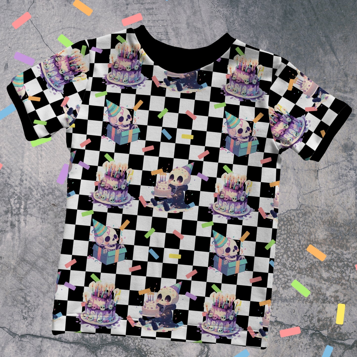 Short Sleeves T-shirt - Spooky Birthday