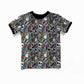 Women - Ringer T-shirt - Autumn Spells - Spooky Scribbles