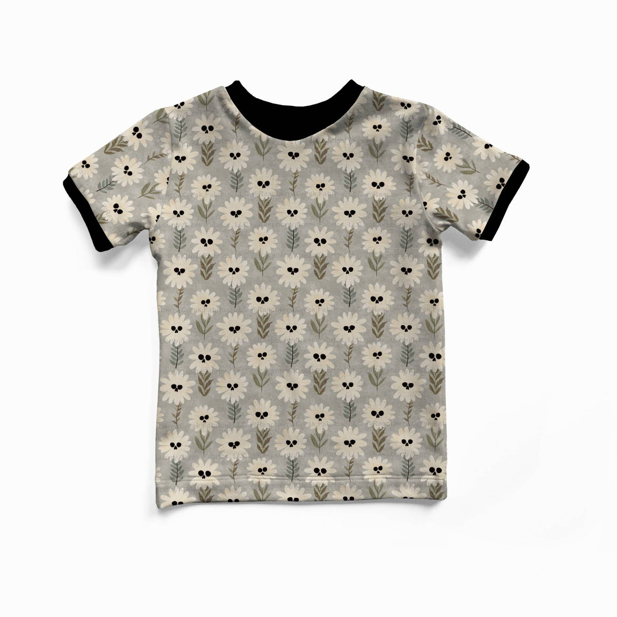 Short Sleeves T-shirt - Autumn Spells - Haunted Daisies