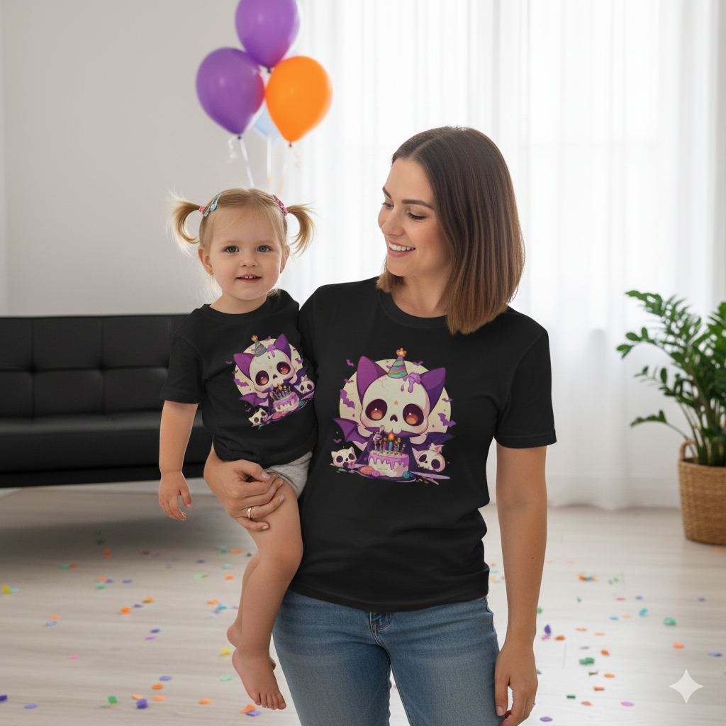 Spooky Birthday - onesies & T-shirts - Kids size - Bats