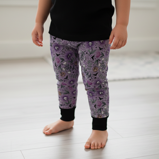 Basic leggings - Bunnies, Bones and Bloom - Bloom and Gloom