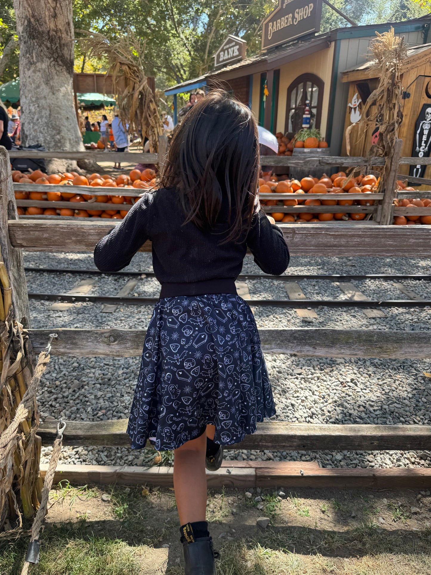 Twirly Skirt - Spooky Kid