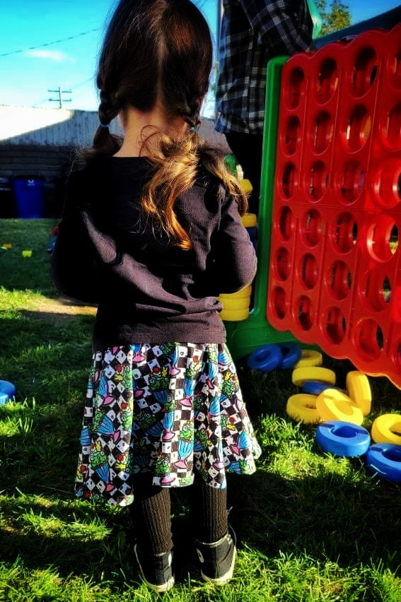 Twirly Skirt - Autumn's Bloom