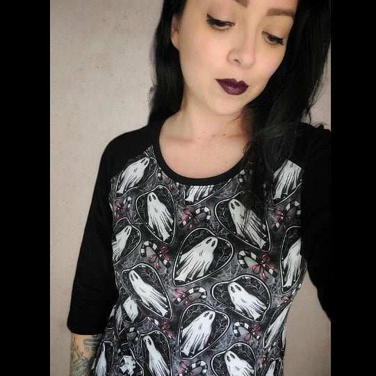 Women -  Raglan T-shirts - Autumn's Bloom