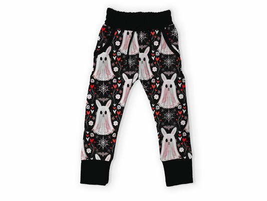Joggers w/ Pockets - Bunnies, Bones and Bloom - Boo Bunnies