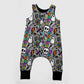 Romper long legs - Autumn Spells - Spooky Scribbles - Rompers