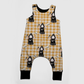 Romper long legs - Bunnies, Bones and Bloom - Gingham Grim