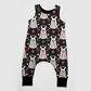 Romper long legs - Bunnies, Bones and Bloom - Boo Bunny