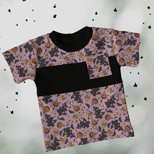 Colorblock T-shirt - Bats and Baubles