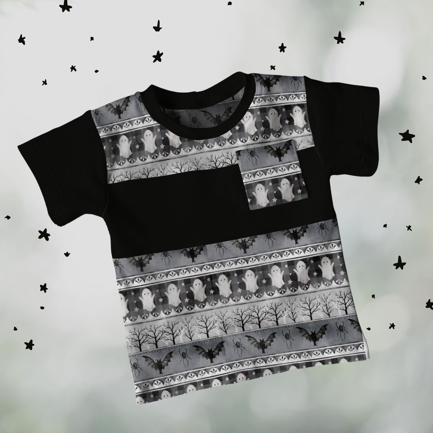 Colorblock T-shirt - Winter Spirits