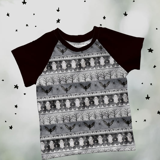 Raglan Short or Long Sleeves T-shirt - Winter Spirits