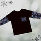 Layered T-shirt - Frost and Fright