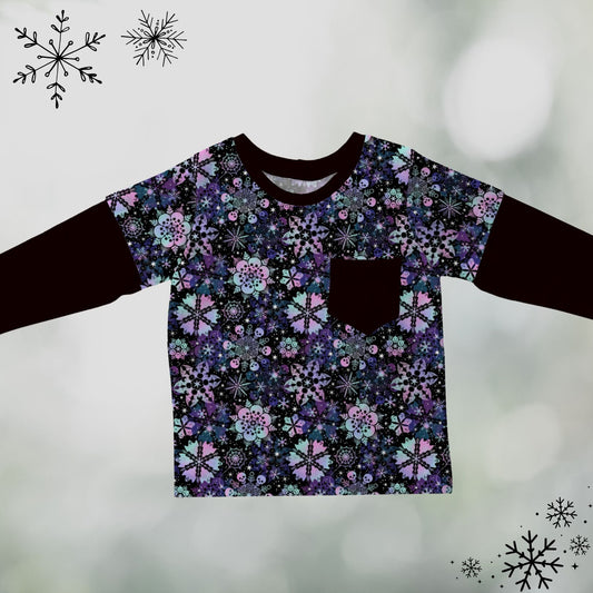 Layered T-shirt - Frost and Fright