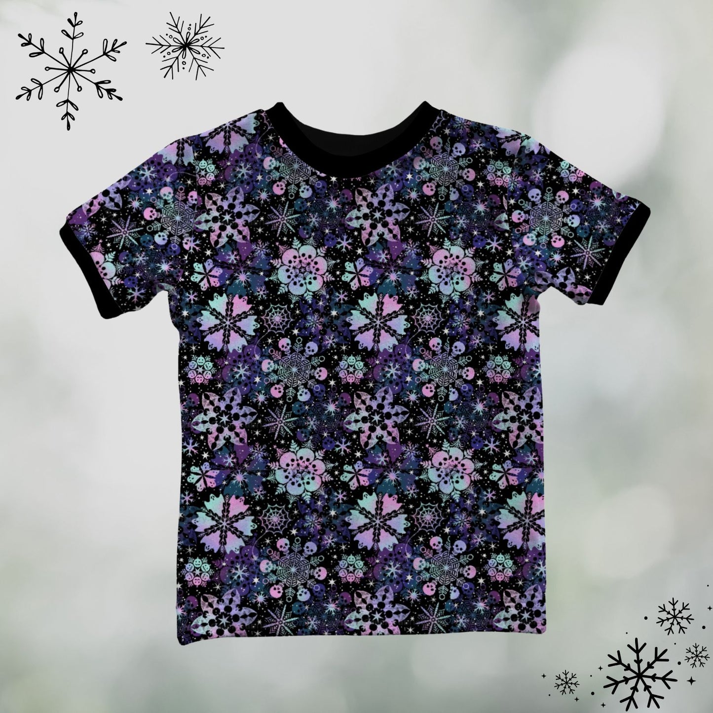 Short Sleeves T-shirt - Frost and Fright