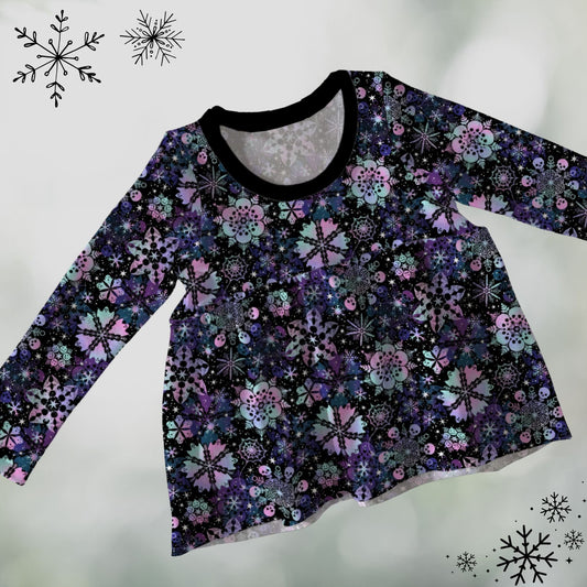Peplum top - Frost and Fright