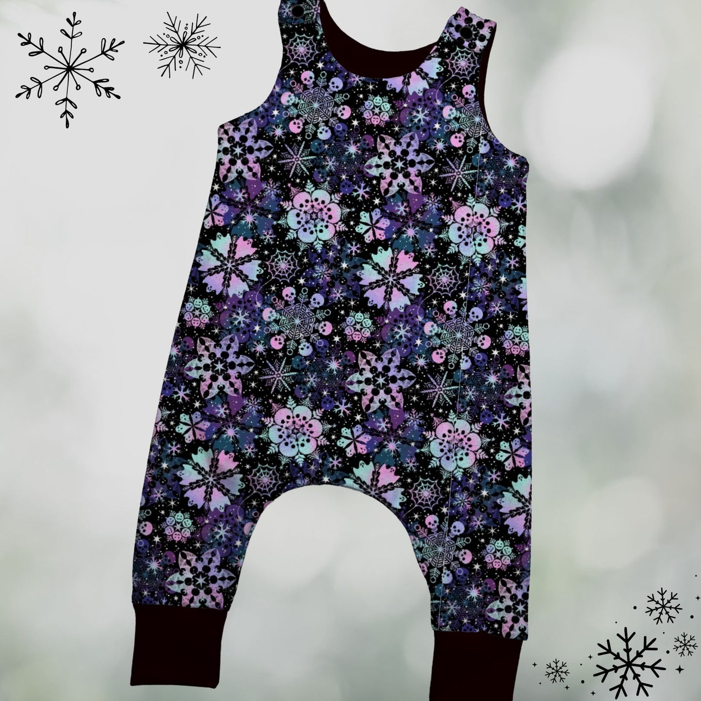 Romper long legs - Frost and Fright