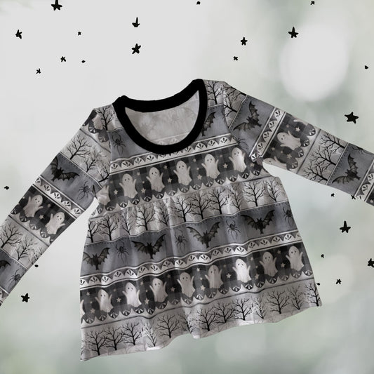 Peplum top - Winter Spirits