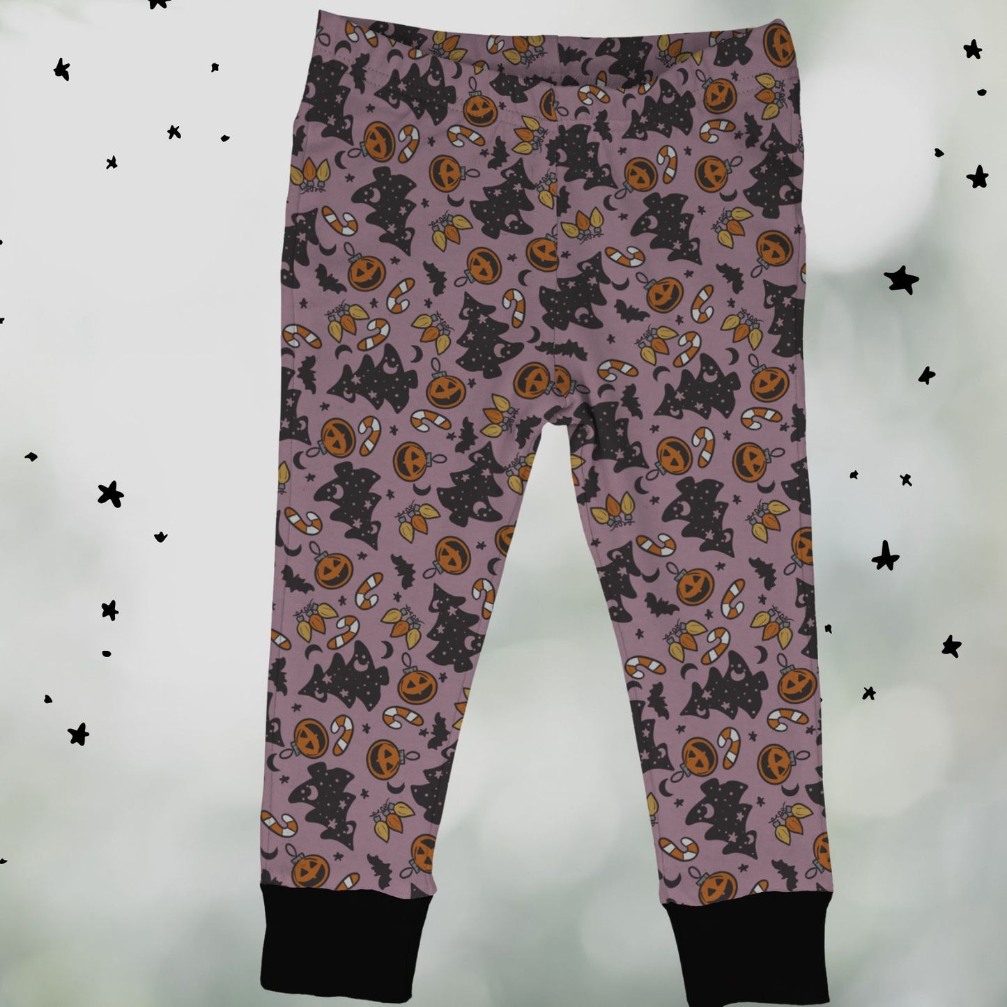 Basic leggings - Bats and Baubles
