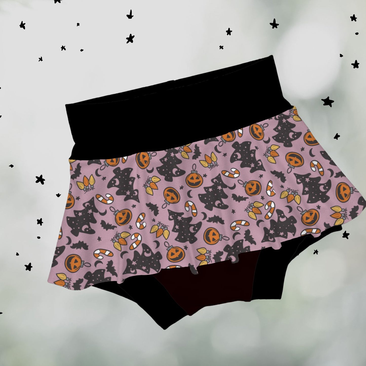 Skirted Bummies - Bats and Baubles