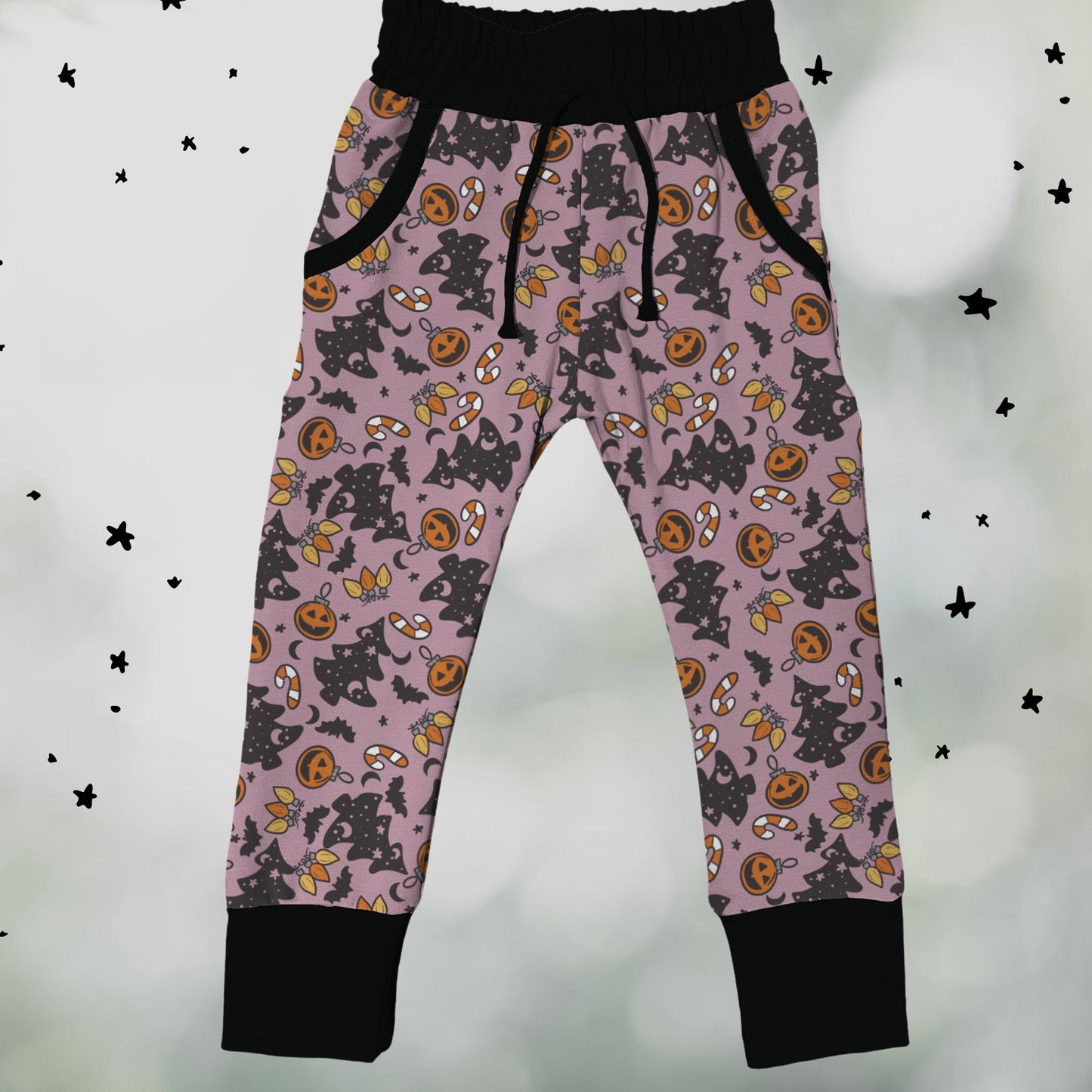 Adult Joggers - Bats and Baubles