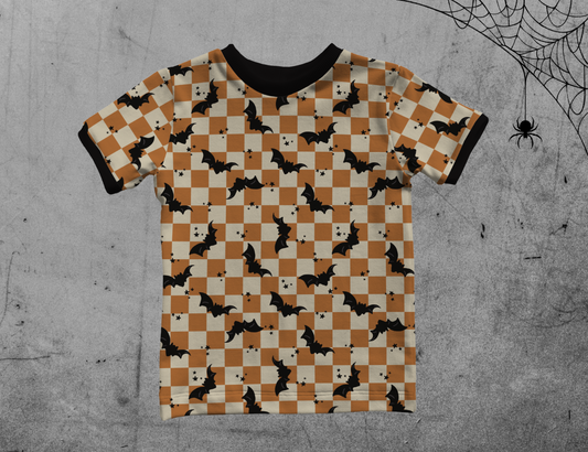 Short Sleeves T-shirt - All Hallows Eve - Checkers