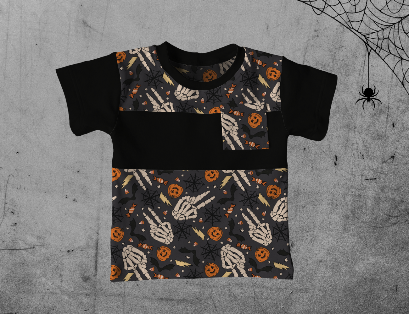 Colorblock T-shirt - All Hallows Eve