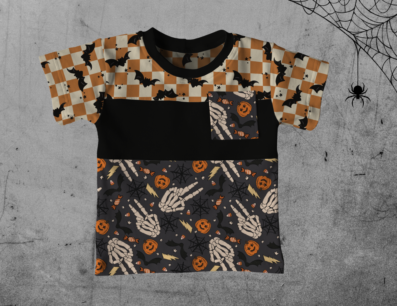 Colorblock T-shirt - All Hallows Eve