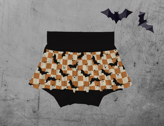 Skirted Bummies - All Hallows Eve - Checkers