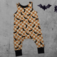 All Hallows Eve - Checkers bat - Romper