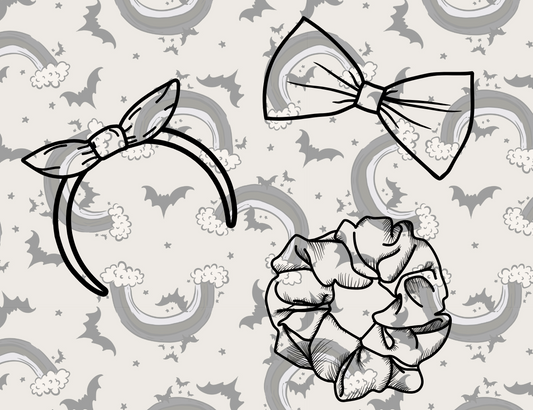 Hair Accs - Ray of Pitch Black