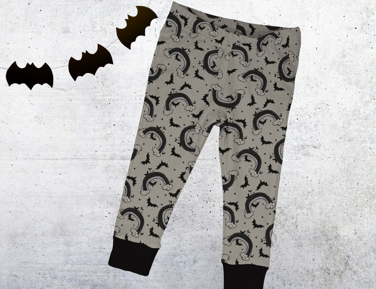 Basic leggings - Ray of Pitch Black