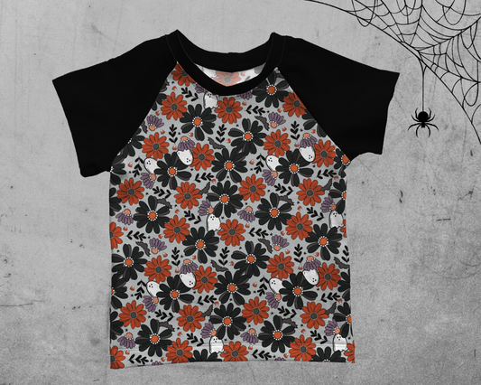 Women -  Raglan T-shirts - Autumn's Bloom