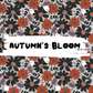 Peplum top - Autumn's Bloom