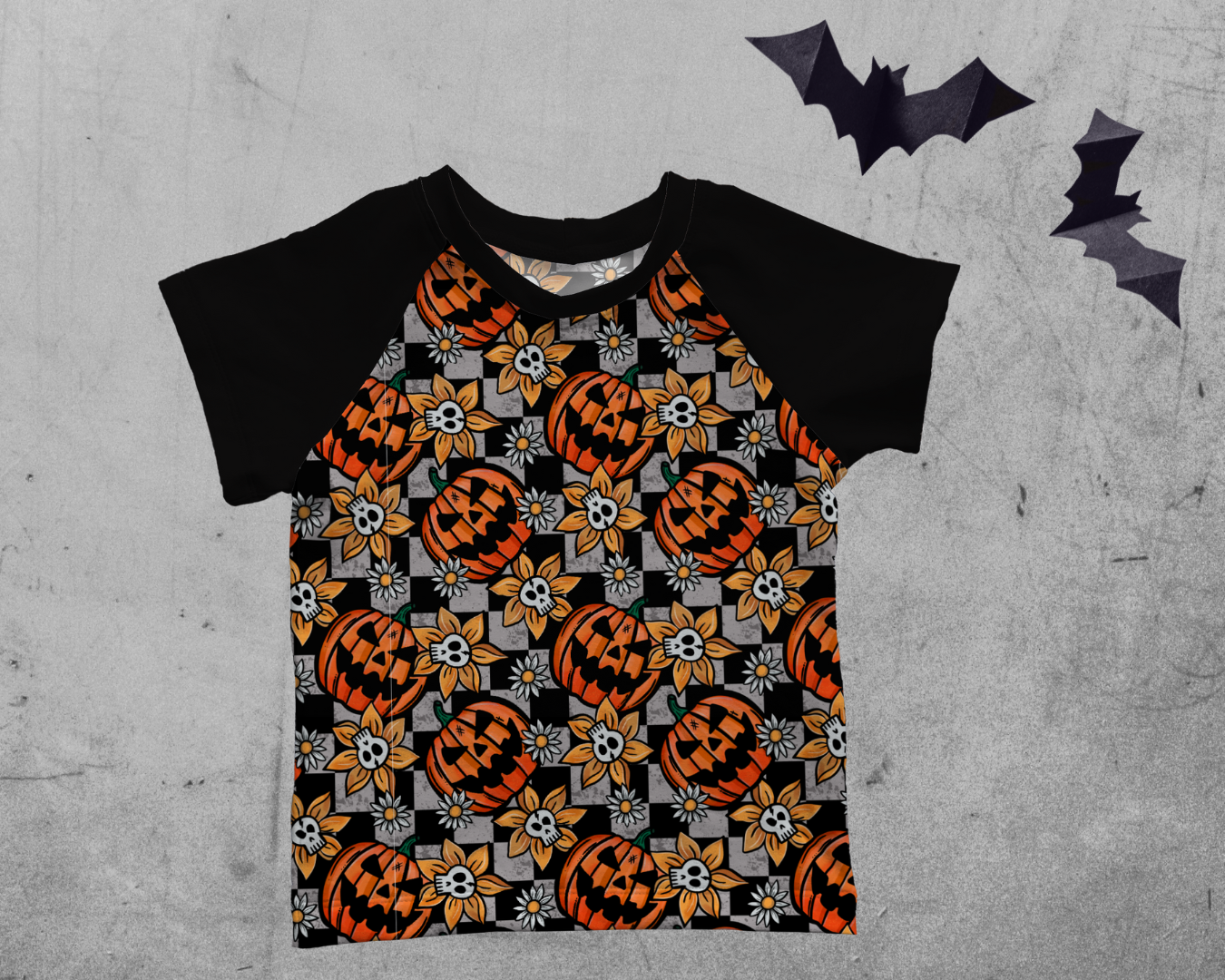 Women -  Raglan T-shirts - Pumpkin Patch