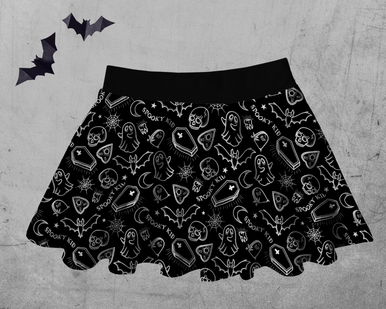 Twirly Skirt - Spooky Kid