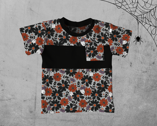 Colorblock T-shirt - Autumn's Bloom
