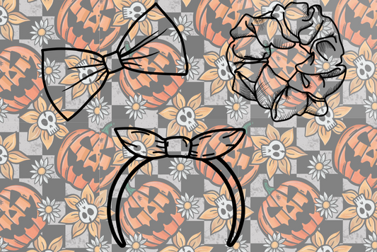 Hair Accs - Pumpkin Patch