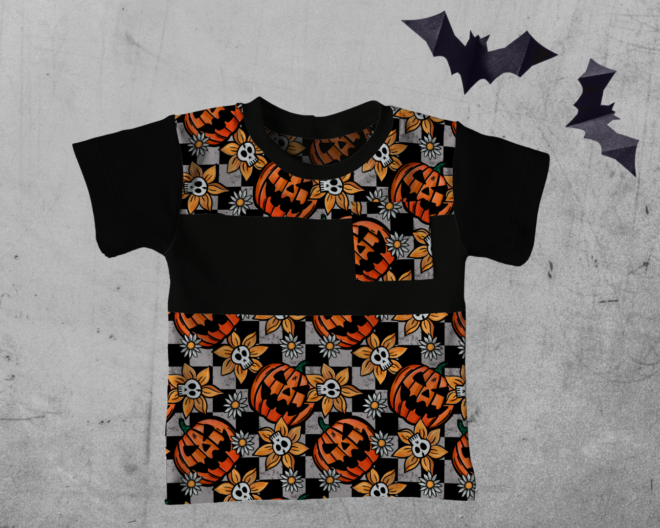 Colorblock T-shirt - Pumpkin Patch