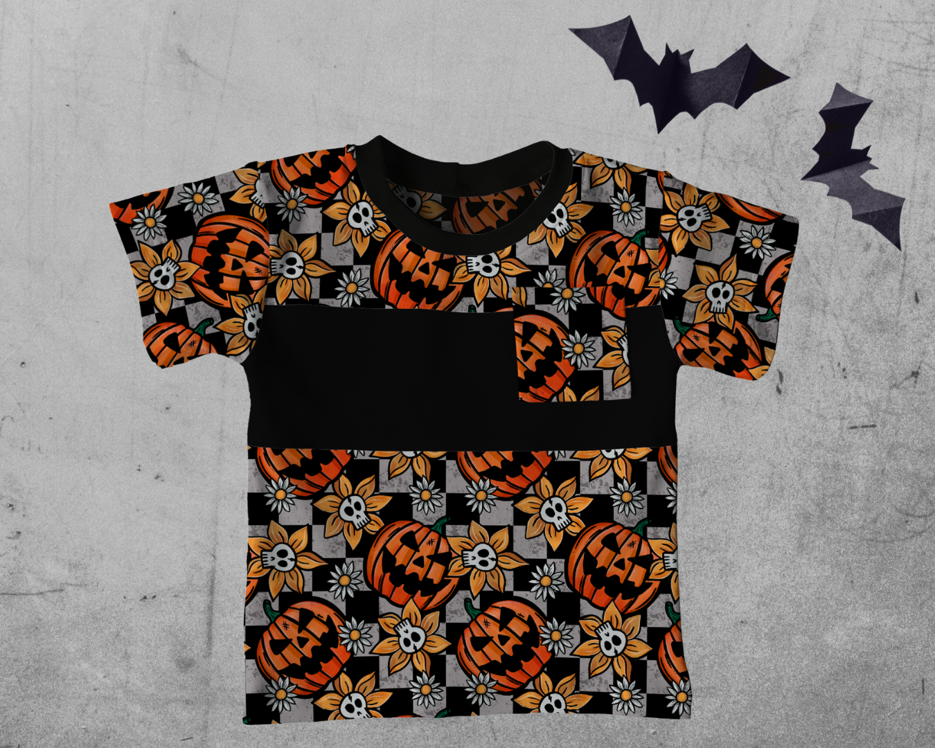 Colorblock T-shirt - Pumpkin Patch