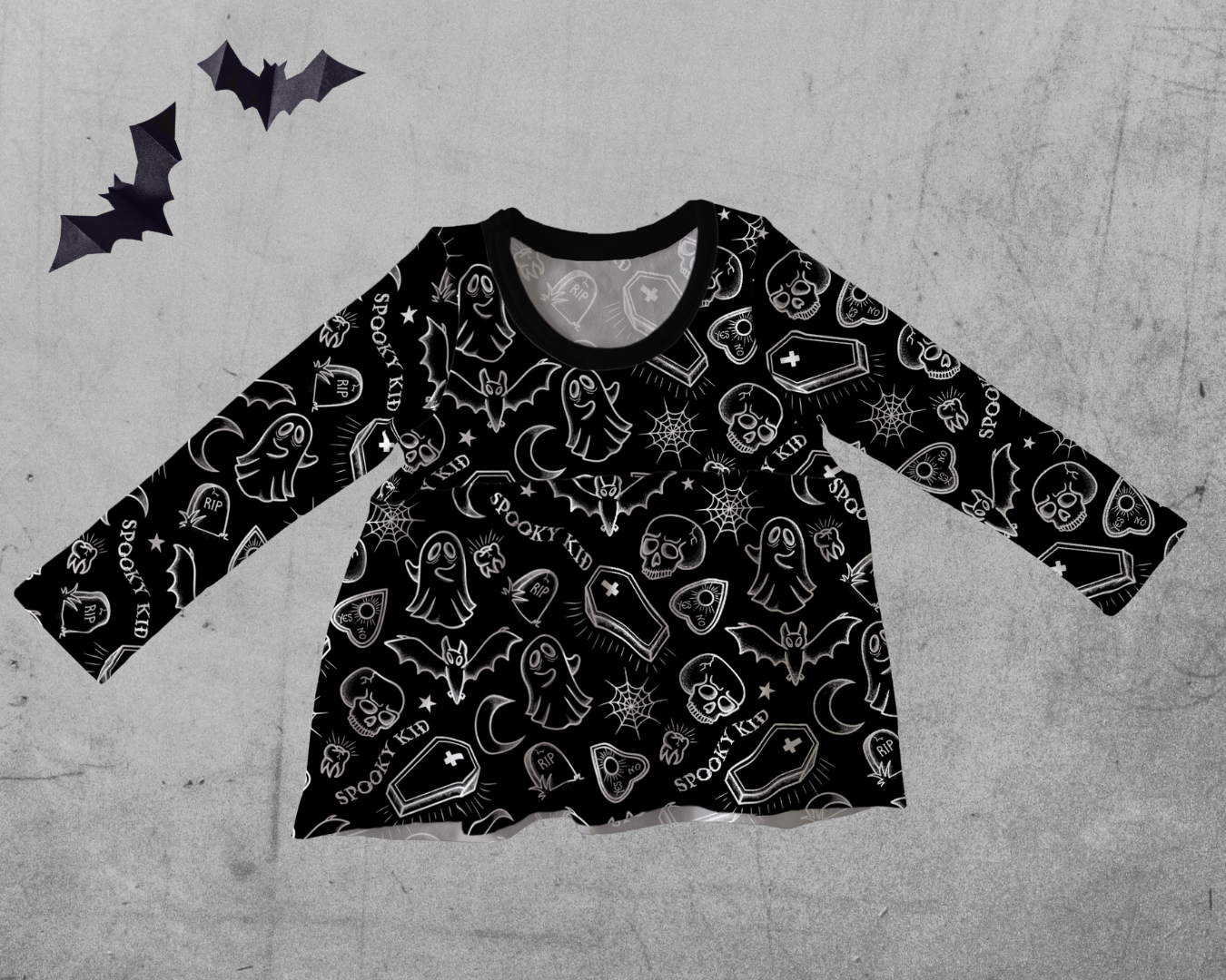 Peplum top - Spooky Kid